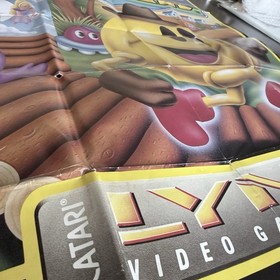 Pac-Land Atari Lynx 1991 Game + Manual Cleaned & Tested Working