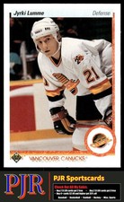 Jyrki Lumme 1990-91 Upper Deck #297 Vancouver Canucks Rookie