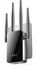 WiFi Extender - up to 8600sq. ft 30 Devices, 4 External gain Antennas  ...