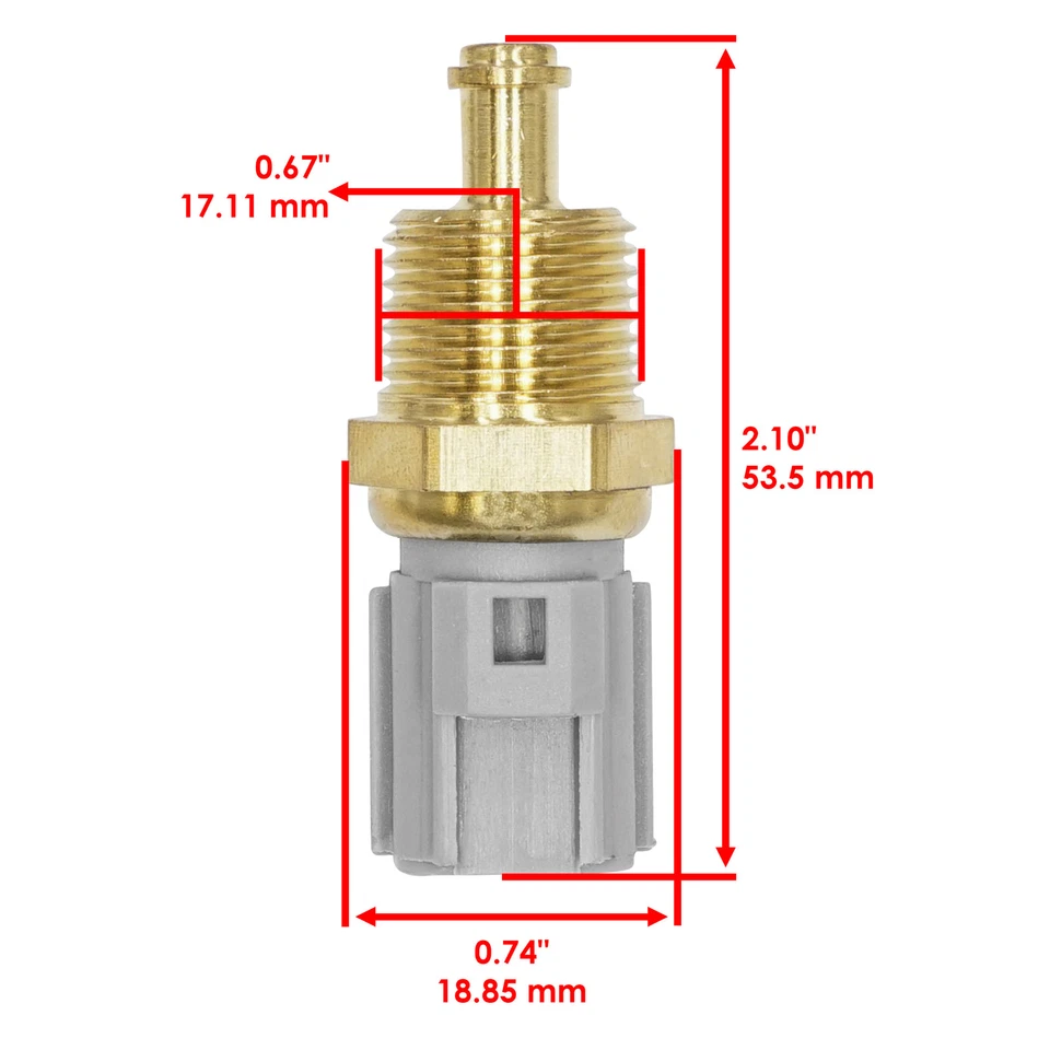 Sensor de temperatura del agua para Polaris Sportsman 550 2010 2011 2012 2013 2014 Foto 2 de 4