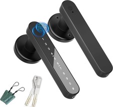 Keyless Fingerprint Door Lock with Passcode Fobs for Bedroom, Home, Office
