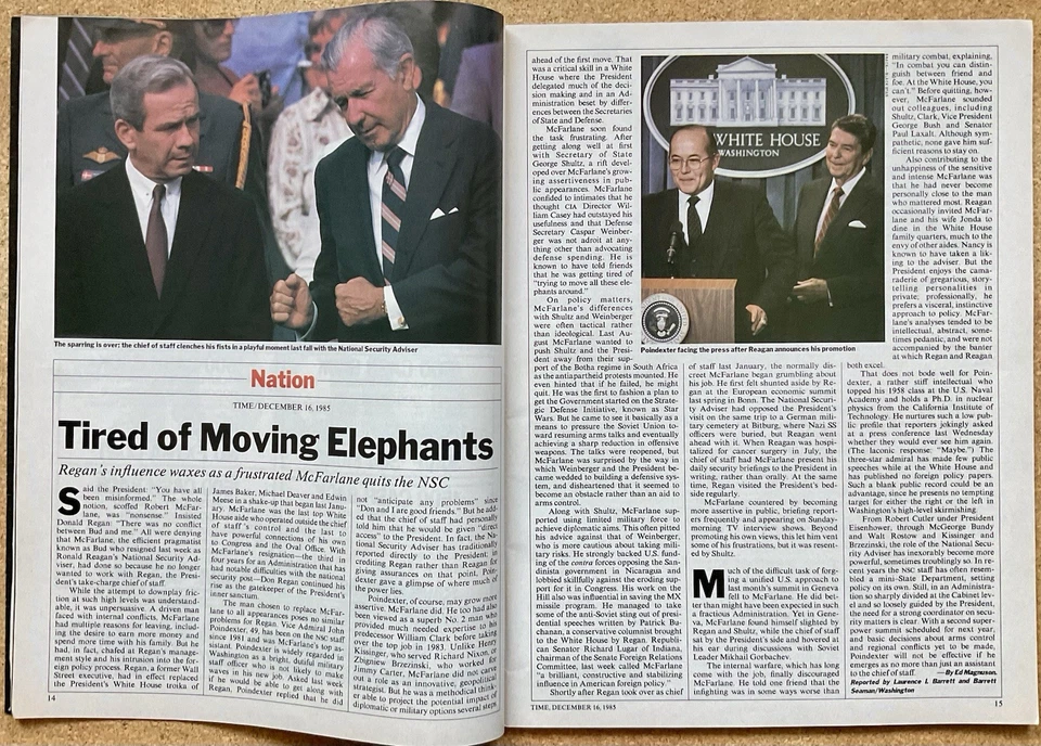 TIME Magazine VTG Issue - Dec 16, 1985 w/ Halley’s Comet • Season’s Readings - Image 3 of 4