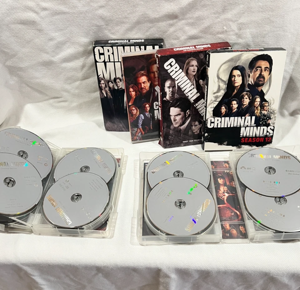 Criminal Minds The Series DVD Box Set Seasons 1-13 CBS Behavioral Analysis Foto 4 de 4