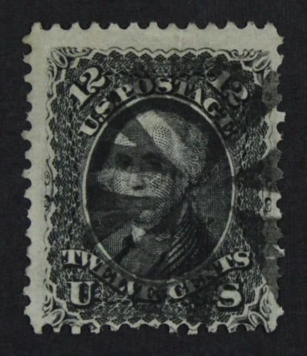 CKStamps: US Stamps Collection Scott#90 12c Washington Used