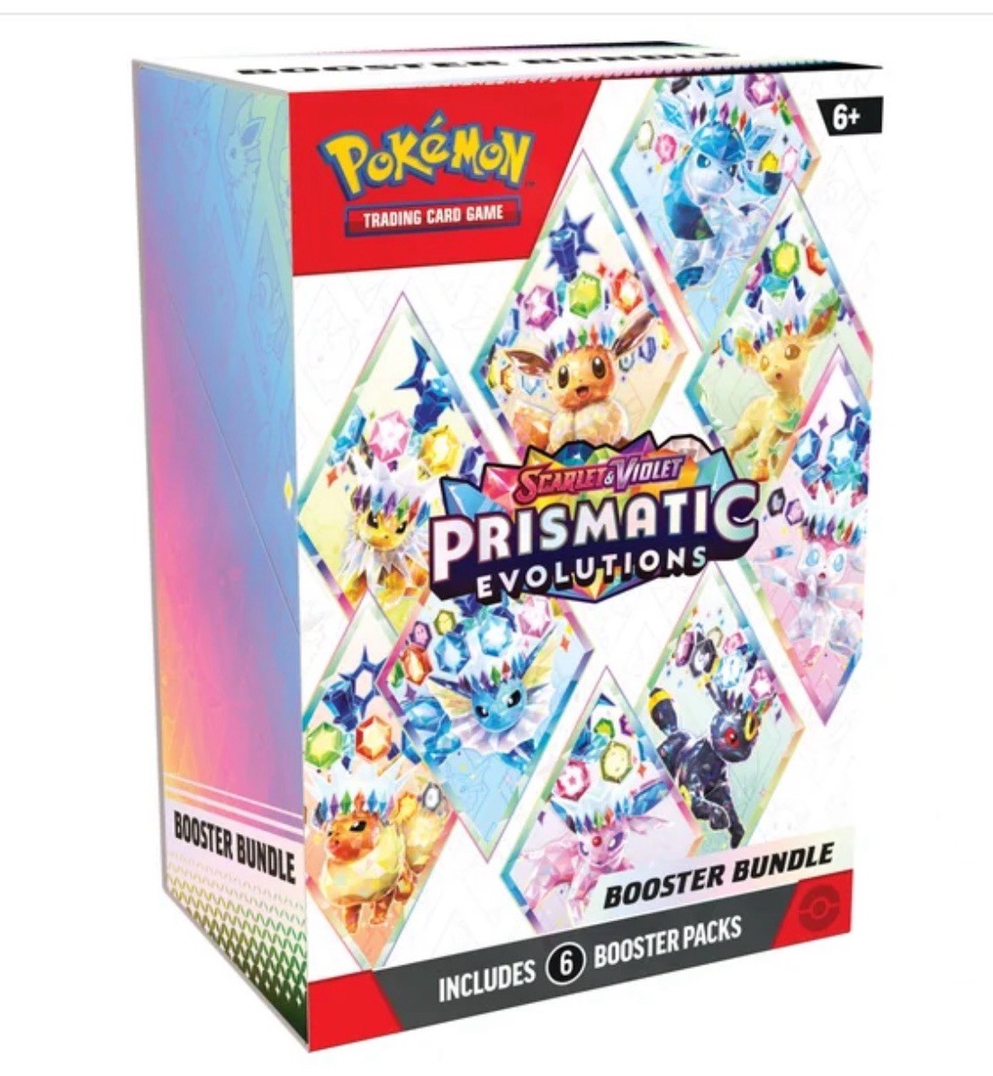 Pokémon Prismatic Evolutions Elite Trainer Box Booster