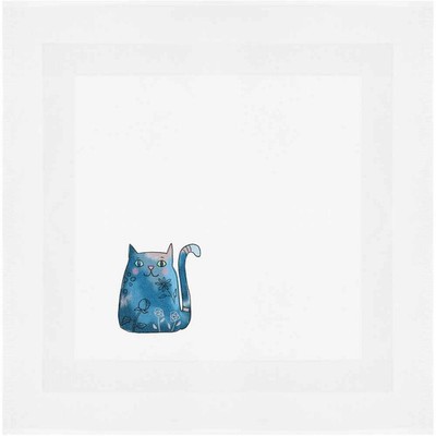 Baumwollserviette/Dinnertuch ''Whimsical Cat'' (NK00043386)