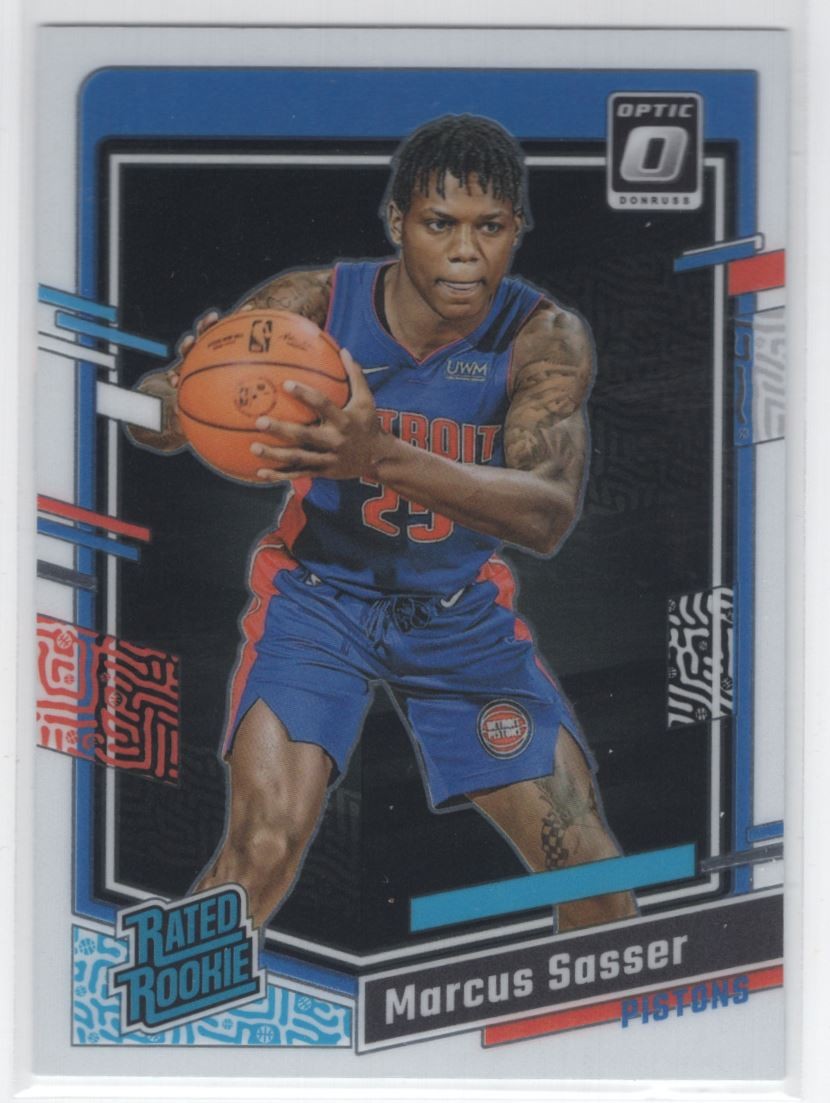 2023-24 Donruss Optic Rated Rookie Marcus Sasser Rookie Detroit Pistons #242