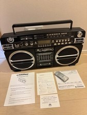 Lasonic i931BT mastermind JAPAN Vintage Boombox Radio Cassette Player Japan