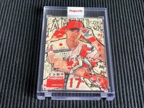 2021 TOPPS PROJECT 70 #19 SHOHEI OHTANI / TYSON BECK *ENCASED ART*  DODGERS
