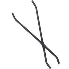 Heavy Duty 40" Campfire Tongs Fireplace Log Grabber Fire Pit Metal Firewood Tool