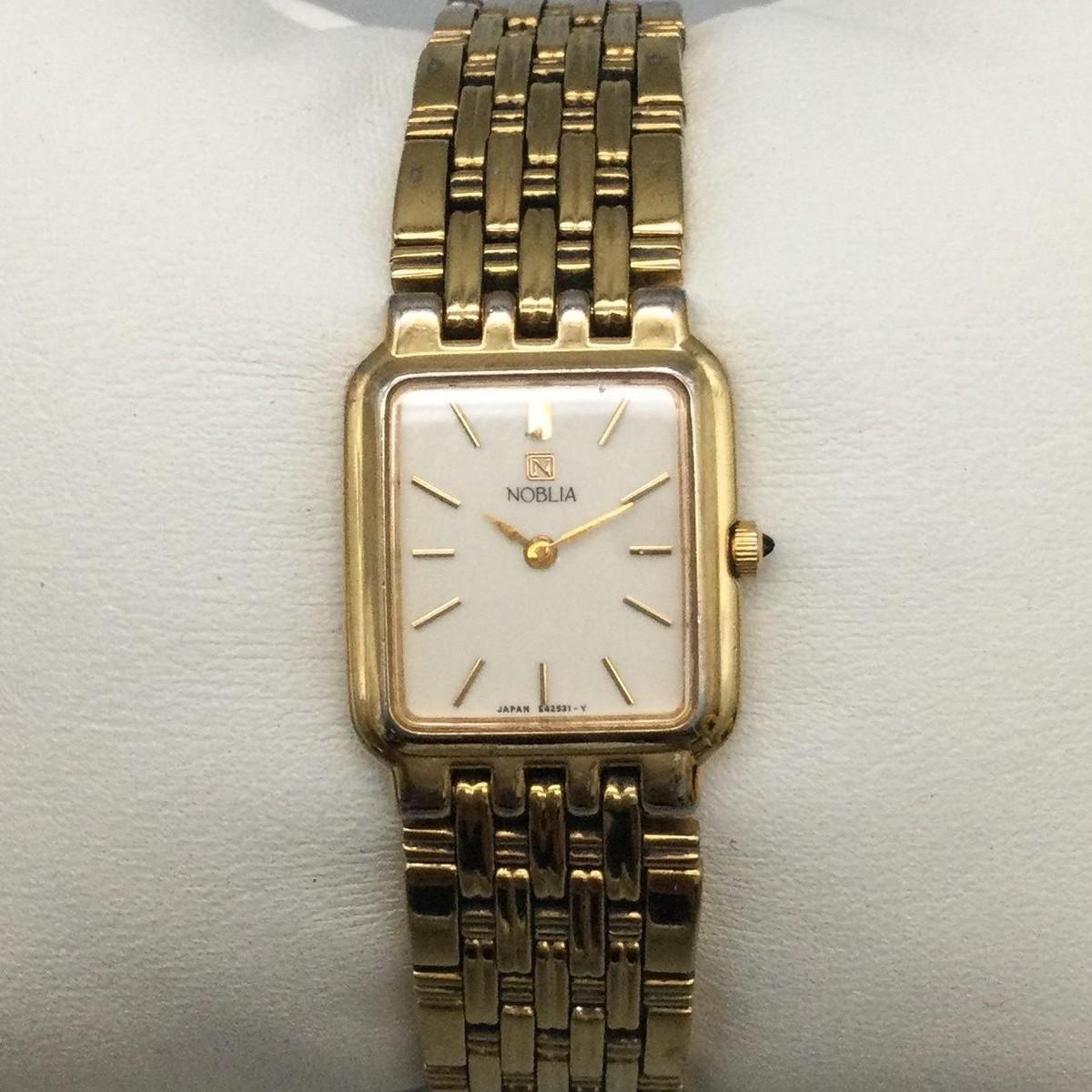 Citizen Noblia Womens Watch 17mm Gold Tone 4420-E40034 NON RUNNING