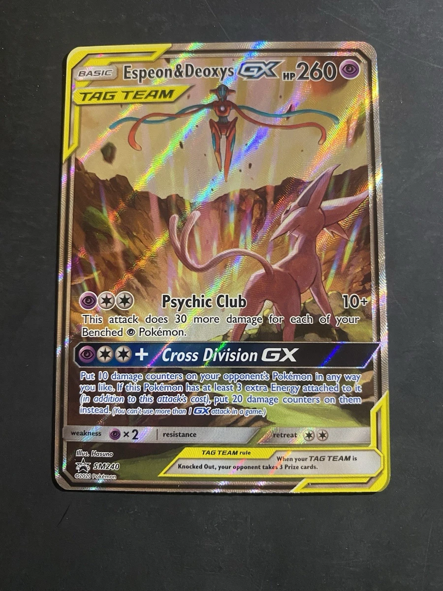 Espeon & Deoxys GX SM240 Sm for sale | eBay