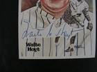 Waite Hoyt Signed Perez Steele HOF Postcard Cut CAS Cert Mint 1927 N Y Yankees — photo 2
