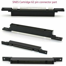 Replacement For SNES Cartridge 62 Pin Connector Part Slot Cartridge Quickly