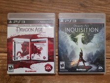 Dragon Age: Origins Ultimate Edition & Inquisition PS3 Game Bundle CIB Complete
