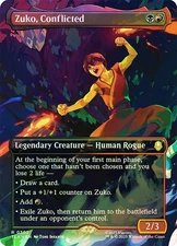 MTG FOIL Zuko, Conflicted  - Avatar: The Last Airbender #302