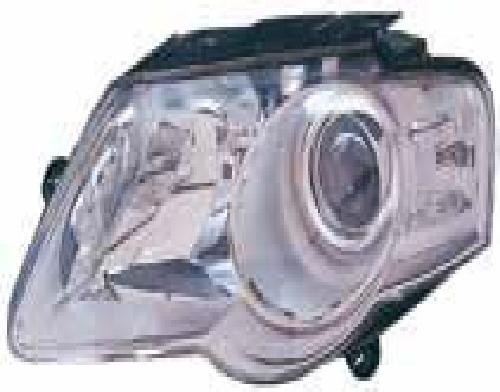 ABAKUS Main Headlight 441-11B1LMLD-EM Left for VW (w/o Bulb) with LWR Servo
