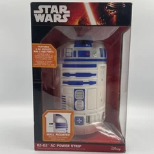 Star Wars R2‑D2 ThinkGeek  AC Power Strip Outlet Extender USB Adapter RARE
