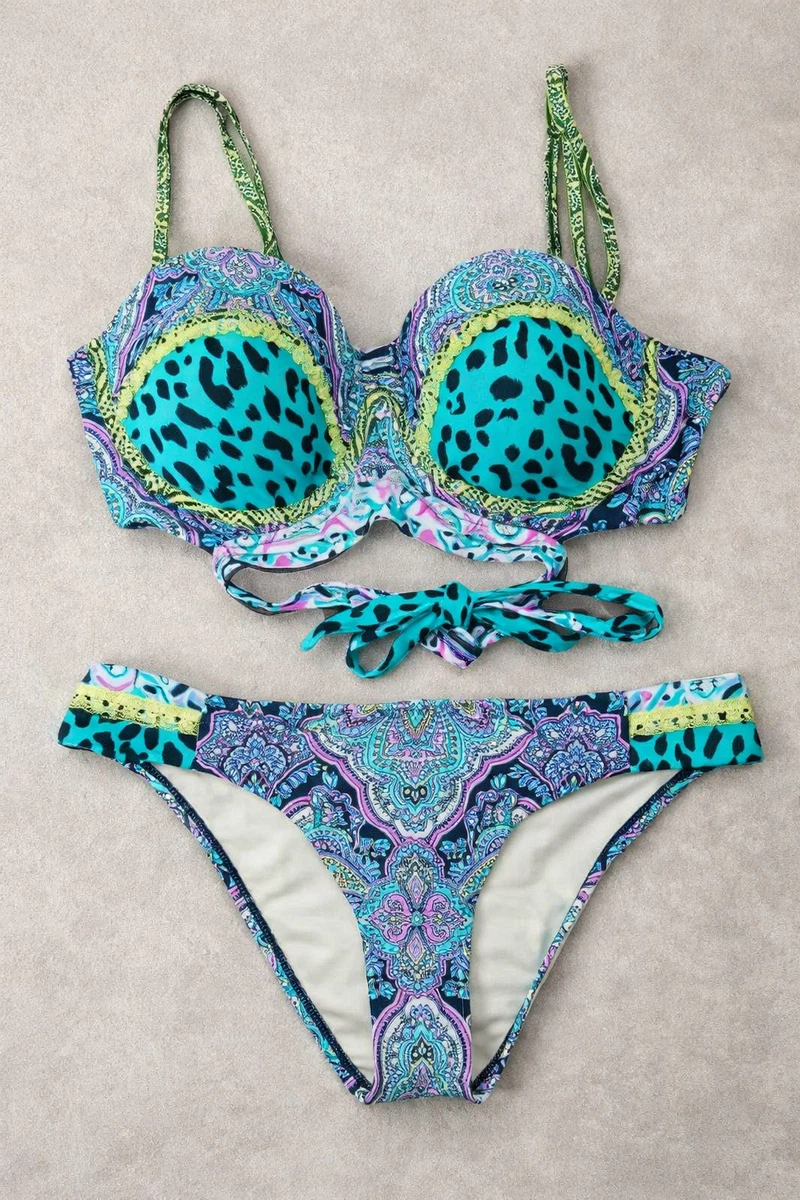 Betsey Johnson Yellow Bikini Swimwear for Women for sale | eBay