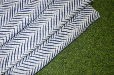 Hand Block New Printed 10 Yard Fabric 100%Cotton NO TARRIF CHARGES 100%✅ZK_157*