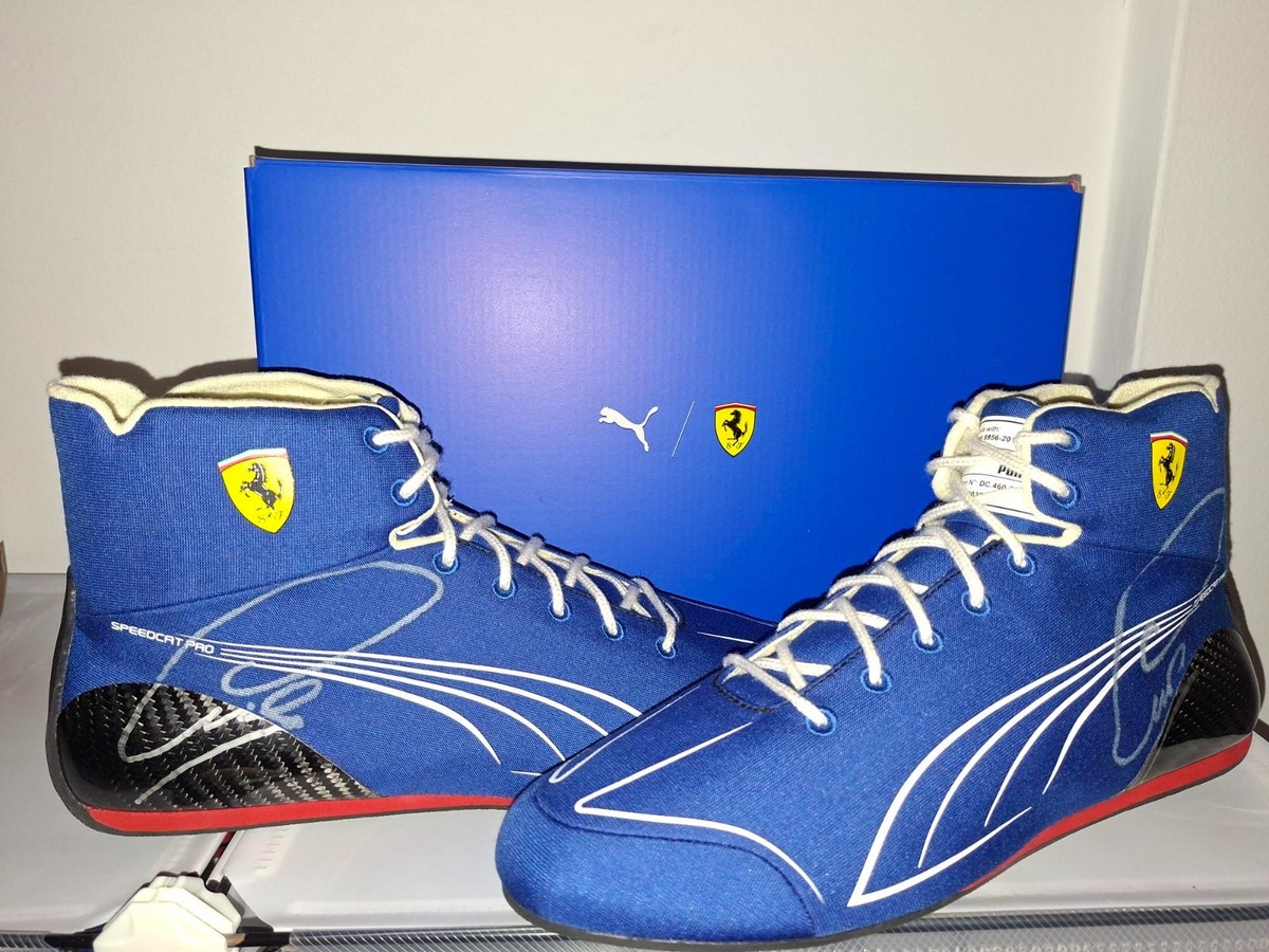 Original Puma Monza F1 Scuderia Ferrari Speedcat Pro signed by