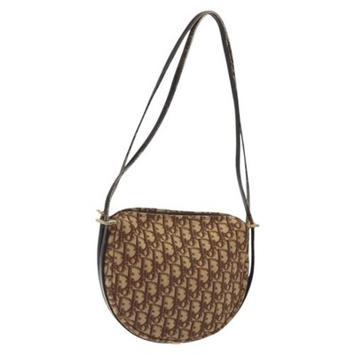 Christian Dior Trotter Tasche Schultertasche Crossbody Canvas Shoulder Bag