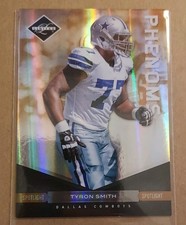 TYRON SMITH 2011 LIMITED SILVER SPOTLIGHT PHENOMS ROOKIE CARD #200  /50. rookie card picture