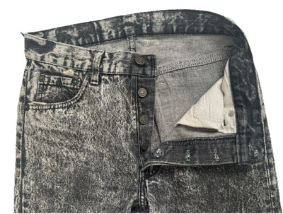 New Levi's Vintage 501 S Jeans 28x32 USA Distressed Button Fly