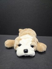 12 VINTAGE 1995 TY CHURCHILL BULLDOG PUG PUPP...