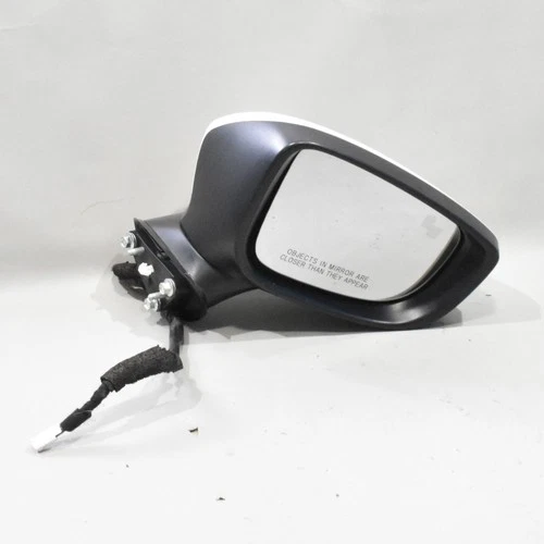 17-21 Mazda6 Mazda 6 Right Passenger Door Mirror w/Blindspot White OEM