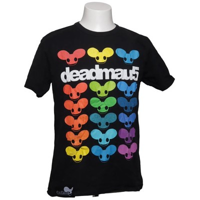 Continental, T-shirt, Größe: XL, Schwarz/Mehrfarbig, Baumwolle, Print #Mdg