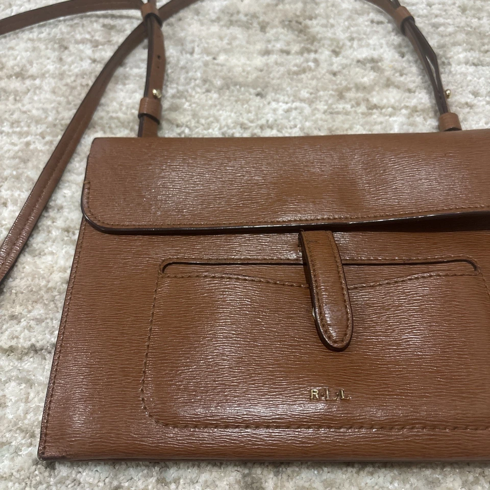 Ralph Lauren Leather Small Crossbody Bag - Image 2 of 4