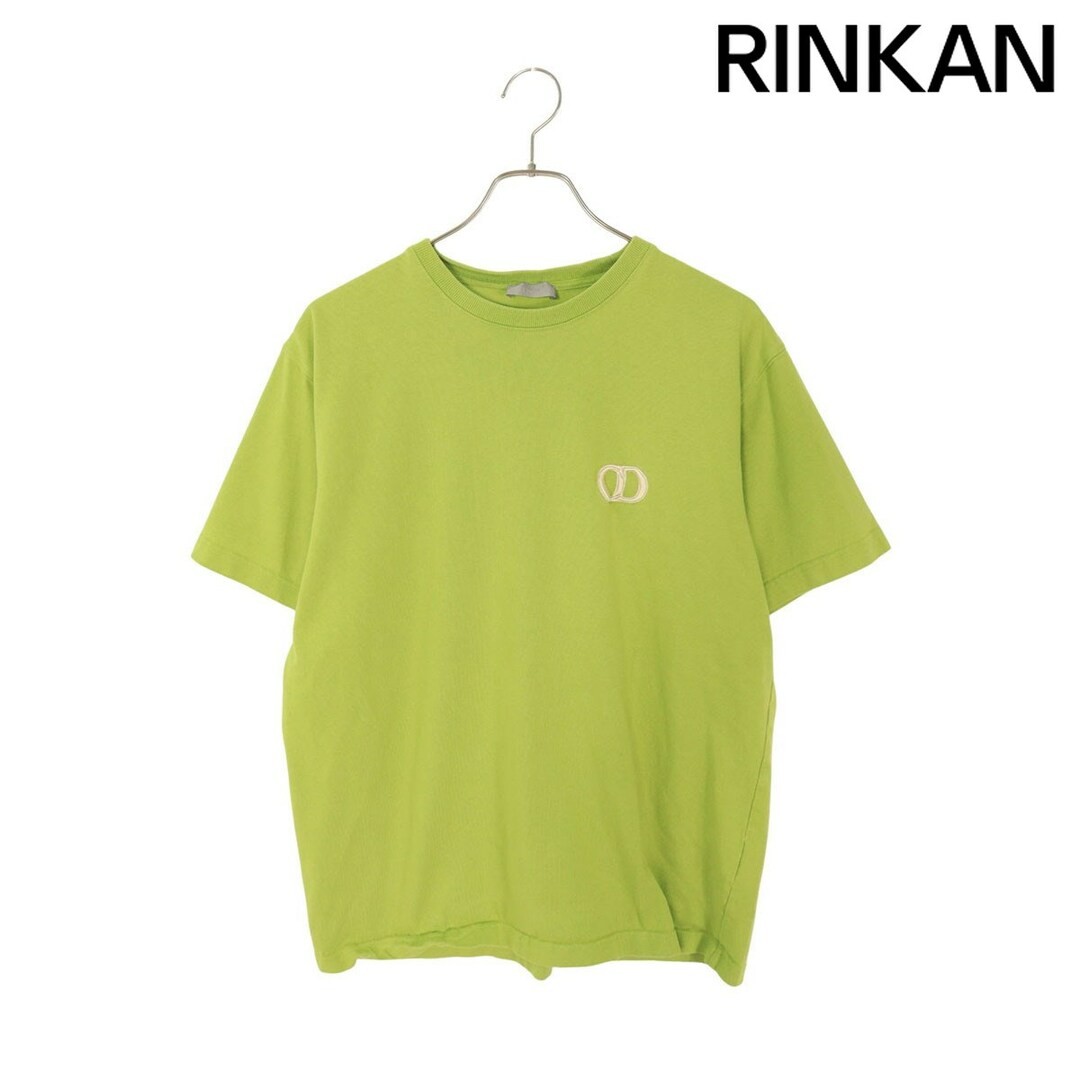 Dior Tシャツ　Mサイズ Dior Oblique Relaxed-Fit T-Shirt Navy Blue Terry Cotton