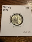1941 Mercury Silver Dime