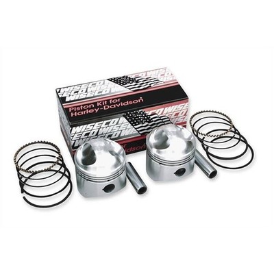 Wiseco - K1623 - K Piston Kit (80ci., Domed), Standard Bore 3.497in., 9.5:1 Comp