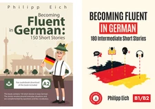 Philipp Eich Becoming Fluent In German 2-Book Paperback Set