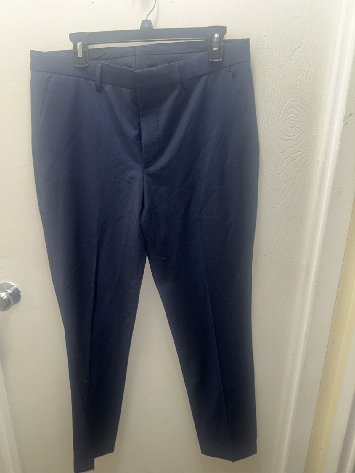 Men’s Express Blue Dress Pants 32X32 Extra Slim