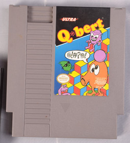 Ultra Q*bert NES Video Game Classic Puzzle Arcade Nintendo Retro