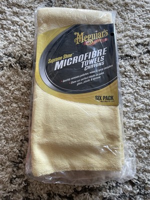 Mequiars supreme shine Microfibres Towels (6pk)