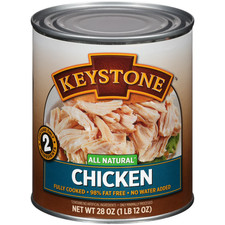 Keystone All Natural Chicken Canned -28 oz ,Free Shipping