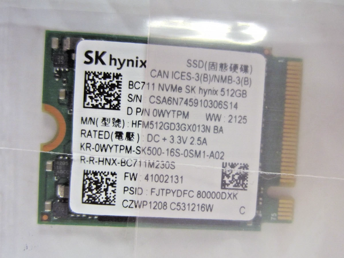 Dell 512 GB Solid State Drives for sale - eBay