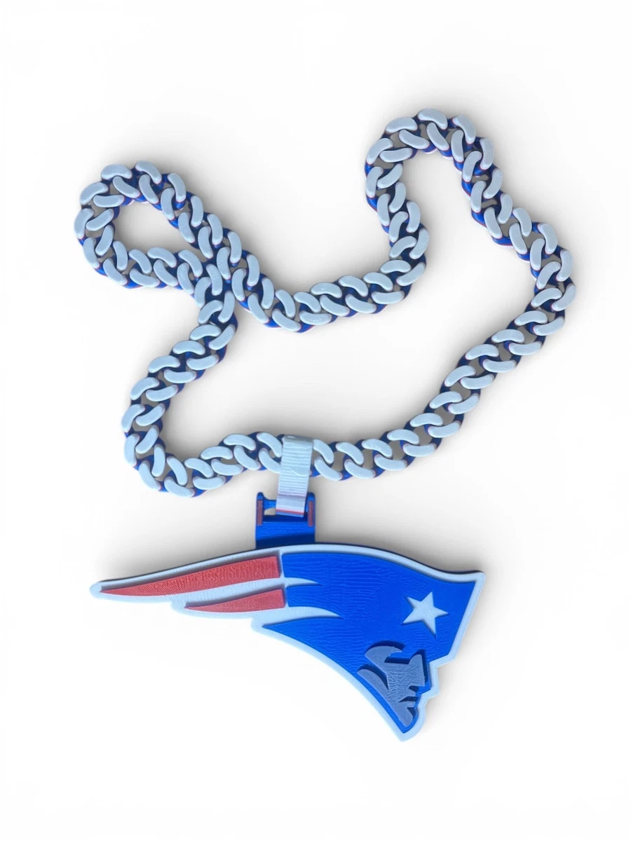 NFL - New England Patriots Logo Pendant Necklace 925