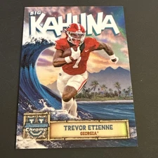 2024 Bowman Chrome University Trevor Etienne Big Kahuna Georgia