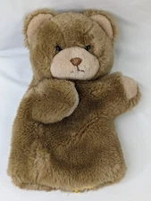 Mighty Star Bear Hand Puppet Plush 9 Inch 24K Polar Puff Stuffed Animal Toy