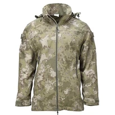 Genuine Turkish Army Field Parka RipStop Material Fooldaway Hood Kama Camouflage