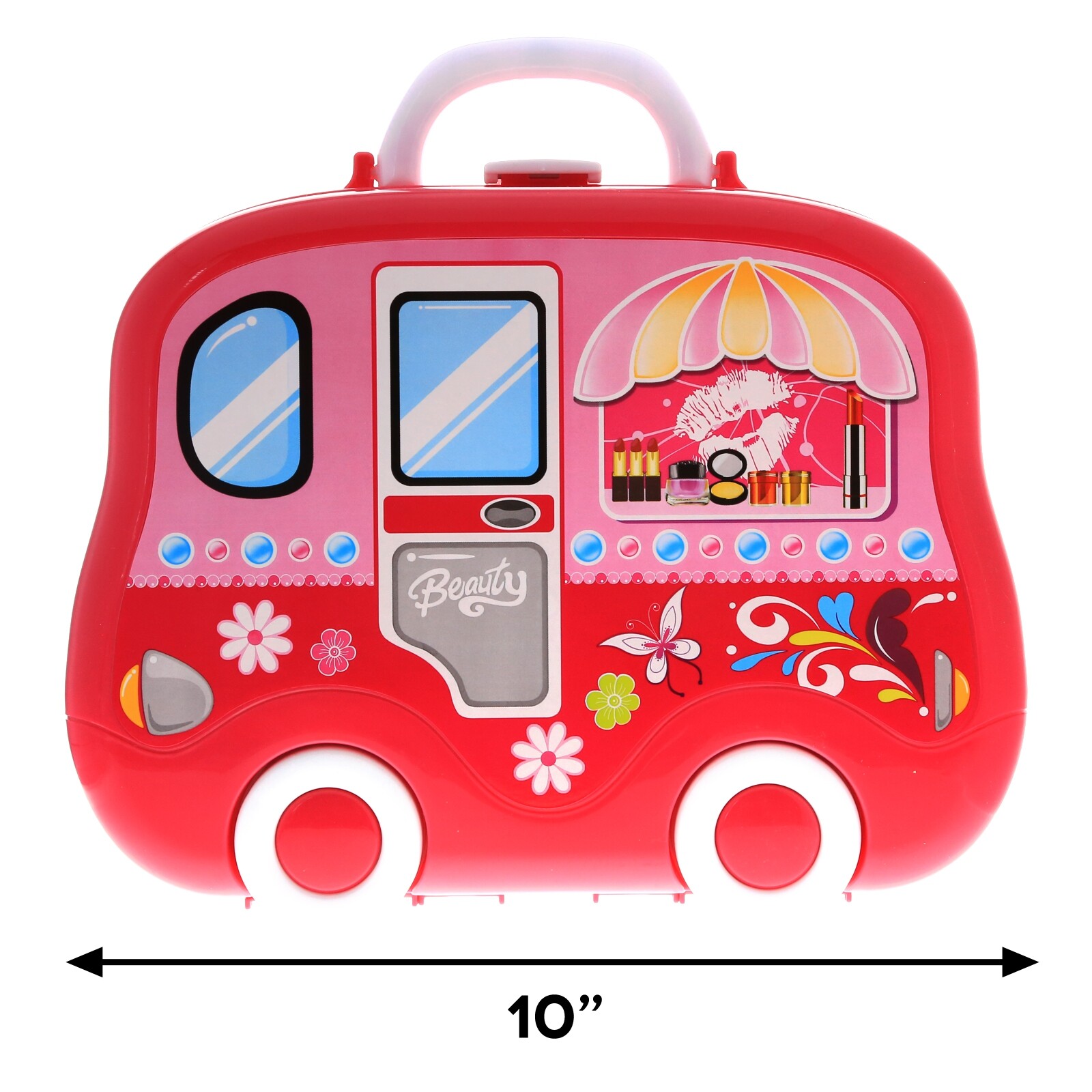 Little Girls Pretend Makeup Kit Cosmetic Pretend Play Set Kids Beauty
