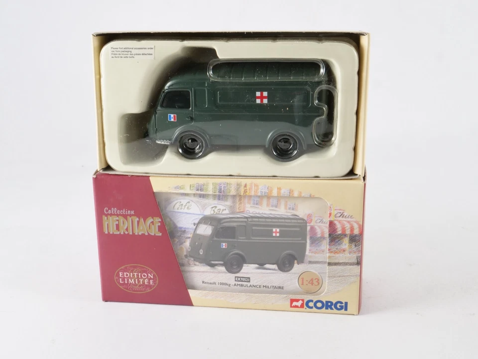Corgi Héritage n° 70521 Renault 1000kg Ambulance militaire 1/43 - Photo 4/4
