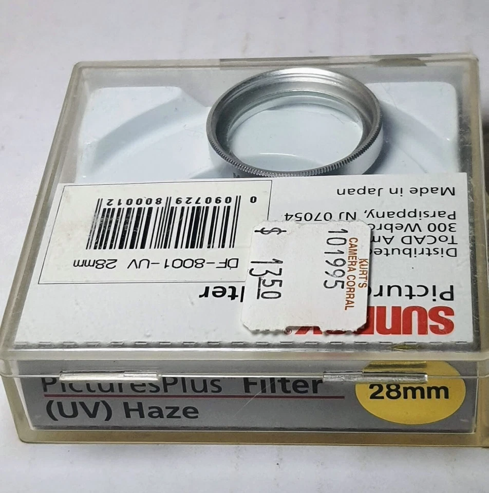 28mm Genuine UV Glass Lens Protector Filter Japan Safety 28 mm Protection - Image 2 of 2