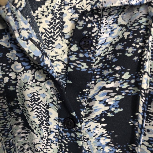 Joie Limited Edition Parisian Women's Peasant Paisley Top Size M Boho Blue - Picture 5 of 12