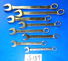 MATCO TOOLS 8 PIECE SAE. COMBINATION WRENCH SET 6 POINT 7/16 TO 7/8